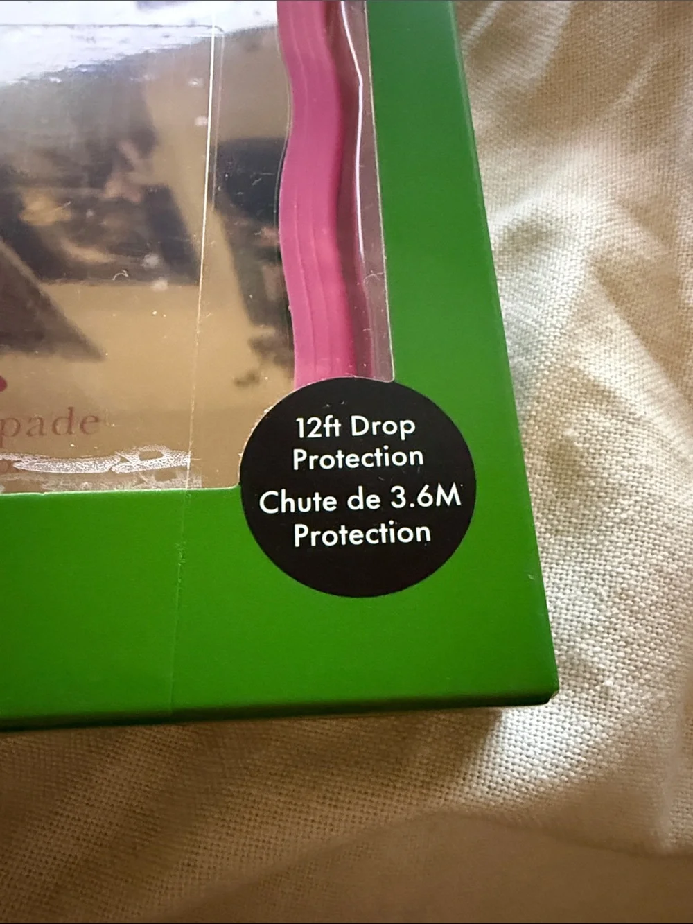 kate spade Wavy Phone Case for iPhone 17 Pro Max - Dark Pink mirror NIB